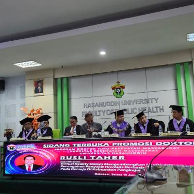 Pengukuhan S3 Pak Rusli Taher 1