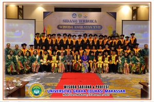 Universitas Graha Edukasi Makassar Mencatatkan Sejarah Baru dalam Perjalanannya dengan Menggelar Wisuda Perdana Angkatan XVII, Luluskan 154 Sarjana Kesehatan dan Bagikan Beasiswa KIP
